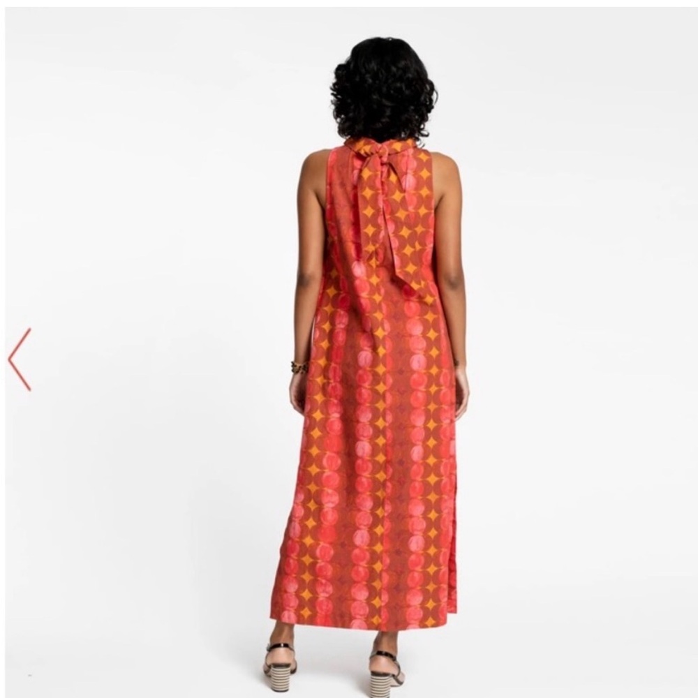 Frances Valentine Love Circle Cotton Maxi Dress size XL - Picture 3 of 8